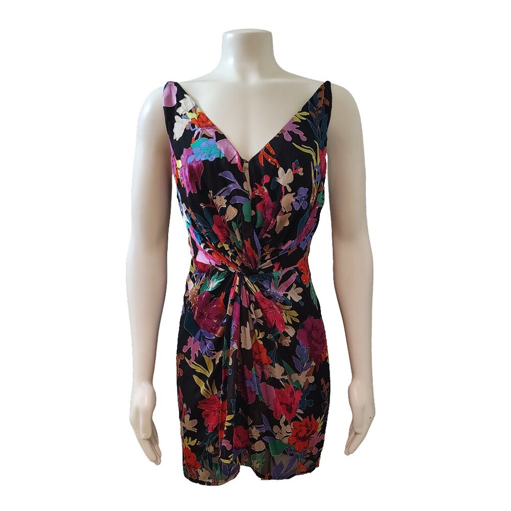 ASTR the Label Women's Alivia Floral-Print Backless Mini Dress